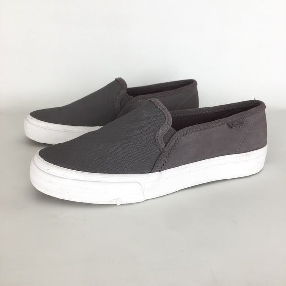 Keds Softerra Slip On Sneaker Shoes NEW Charcoal Gray Women’s Size 8 NWOT - Picture 3 of 11